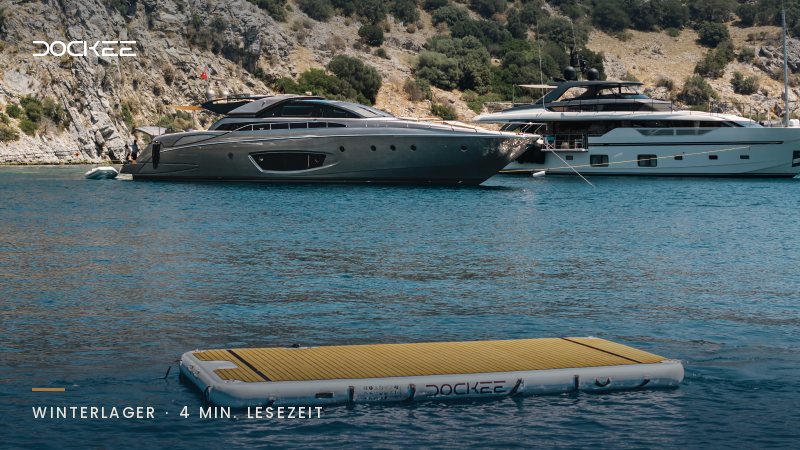 Aufblasbare Yacht-Plattform einwintern: So lagern Sie richtig