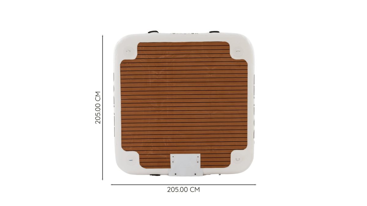 Premium Teak Platform 2.05 m by Dockee