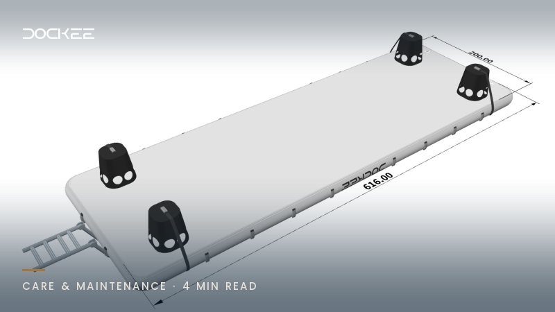 Inflatable Boat Platform Maintenance for Winter Lay-Up