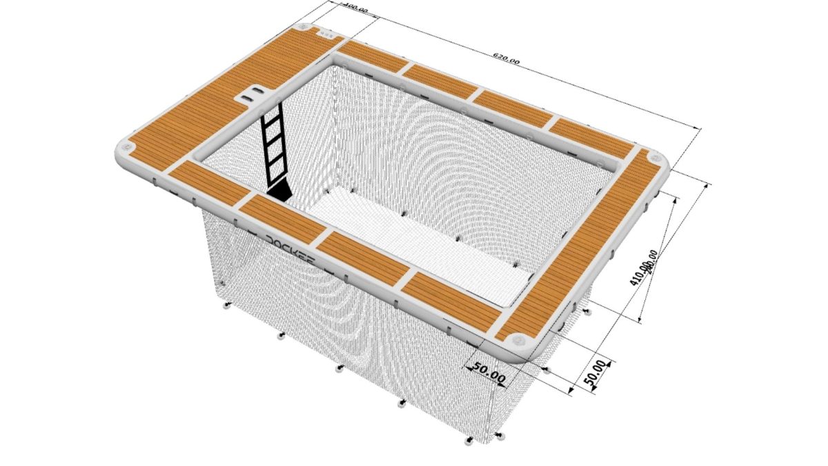 Deluxe Water Pool 6.20 m by Dockee