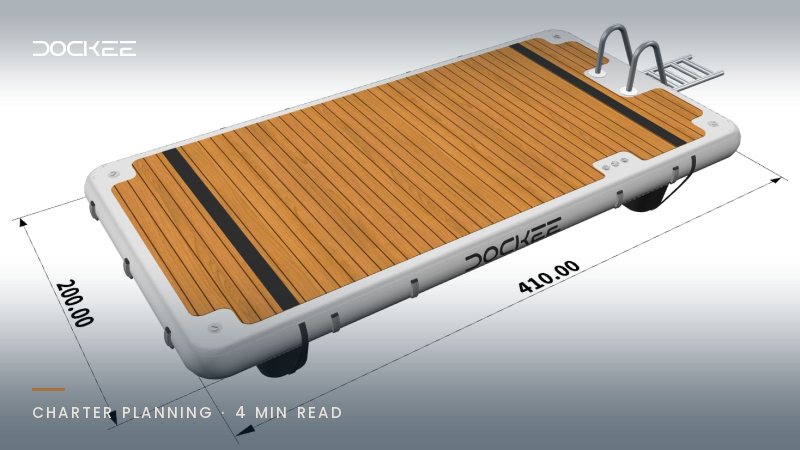 The Charter Yacht Swim Dock and Water Toy Checklist