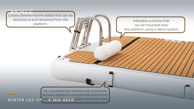 Preparing Inflatable Decks for Winter Lay Up