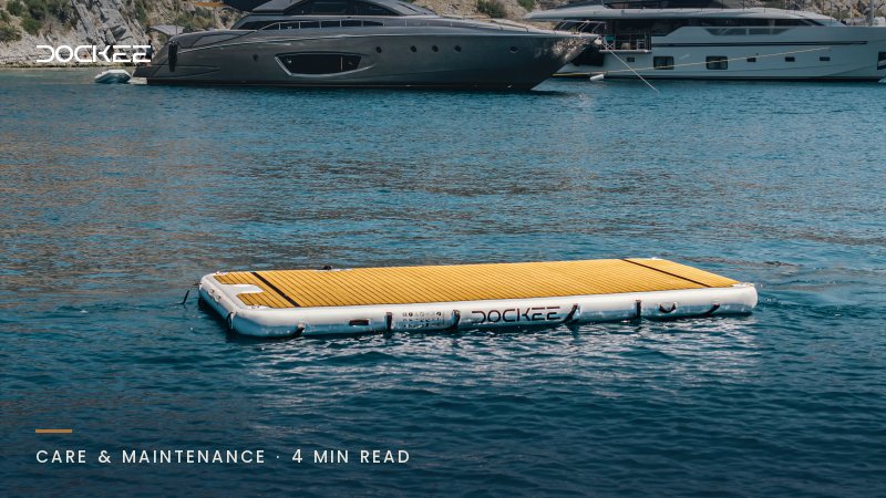 How to Care for Your Floating Platform's Teak-Look Deck