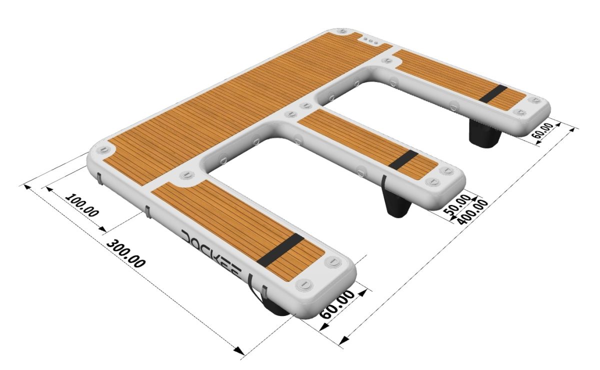 Jet Ski Duo Park 4.10 m, jet ski dock by Dockee