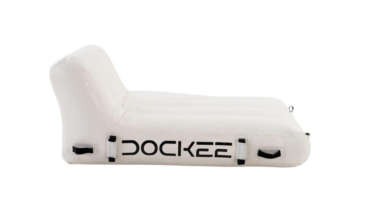 Single Luxe Daybed, floating lounger by Dockee