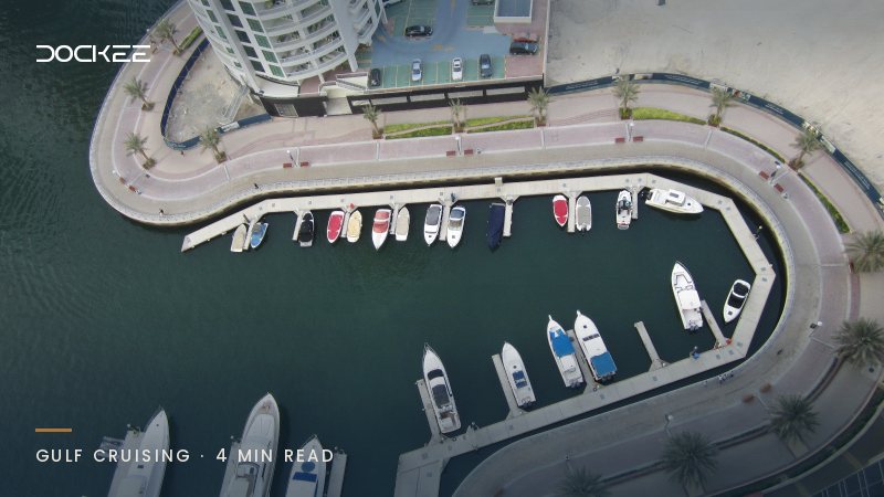 A Yacht Floating Terrace in Dubai for Autumn Evenings